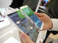[tin tức] LG Optimus GPro vs Samsung Galaxy Note II:Cuộc chiến phablet 5,5 inch